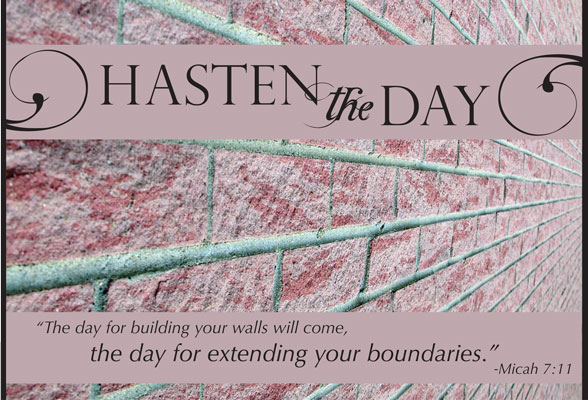 Hasten The Day Page Banner